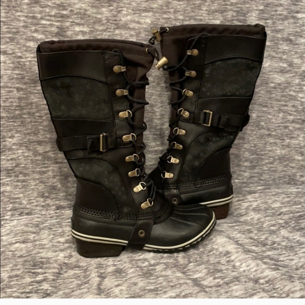Sorel conquest rugged boots